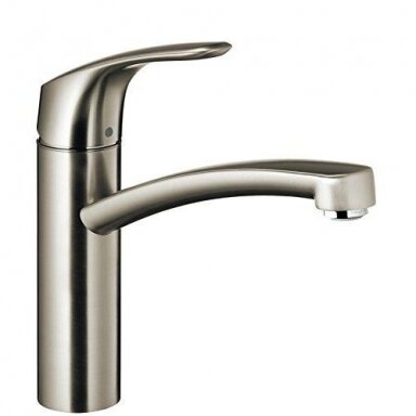 Maišytuvas virtuvės plautuvei Hansgrohe Focus E2 nerūdijančio plieno