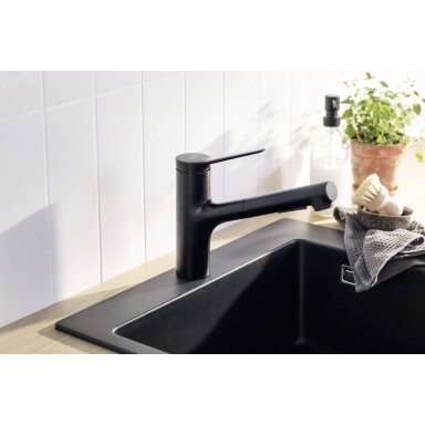 Maišytuvas virtuvės plautuvei su ištraukiama žarna Hansgrohe Zesis M33 Maišytuvas virtuvės plautuvei su ištraukiama žarna Hansgrohe Zesis M33