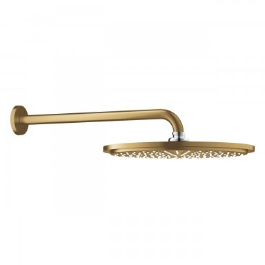 Matinės aukso spalvos dušo galva Grohe Cosmopolitan 310 su 380 mm laikikliu Matinės aukso spalvos dušo galva Grohe Cosmopolitan 310 su 380 mm laikikliu