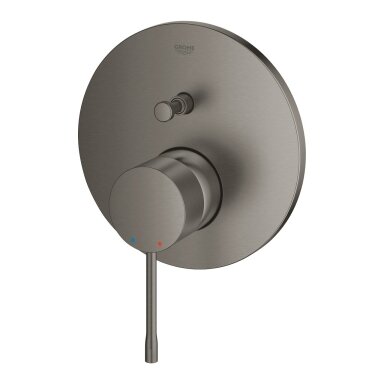 Grohe Essence 2 taškų dekoratyvinė potinkinio dušo/vonios maišytuvo dalis, brushed hard graphite Grohe Essence 2 taškų dekoratyvinė potinkinio dušo/vonios maišytuvo dalis, brushed hard graphite