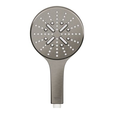 Grohe SmartActive 130 3 srovių dušo galva, brushed hard graphite Grohe SmartActive 130 3 srovių dušo galva, brushed hard graphite