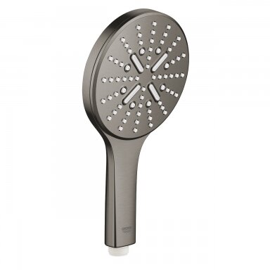 Grohe SmartActive 130 3 srovių dušo galva, brushed hard graphite Grohe SmartActive 130 3 srovių dušo galva, brushed hard graphite