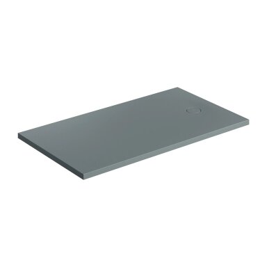 Matt ash grey spalvos dušo padėklas Omnires AQUAROCK M+ (dydžių pasirinkimas) Matt ash grey spalvos dušo padėklas Omnires AQUAROCK M+ (dydžių pasirinkimas)