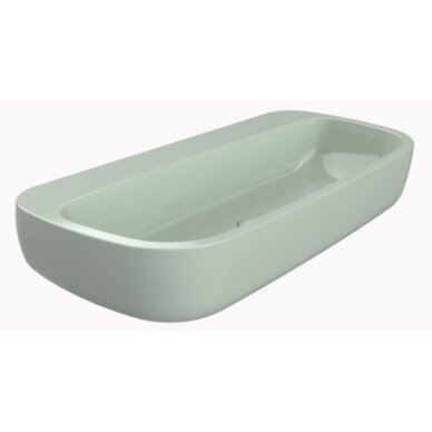 Flaminia Mono 1000x480xH185 pastatomas arba pakabinamas praustuvas, spalvų pasirinkimas 8