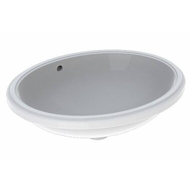Montuojamas iš apačios ovalus praustuvas Geberit Variform 50cm Montuojamas iš apačios ovalus praustuvas Geberit Variform 50cm