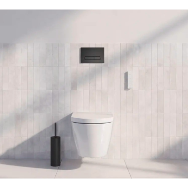 Mygtukas WC rėmui Durasystem Beta 100 juodas 1 Mygtukas WC rėmui Durasystem Beta 100 juodas 1