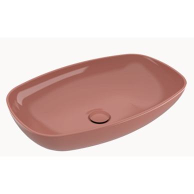 Flaminia Nuda 60x39 pastatomas ant stalviršio praustuvas, spalvų pasirinkimas 12 Flaminia Nuda 60x39 pastatomas ant stalviršio praustuvas, spalvų pasirinkimas 12