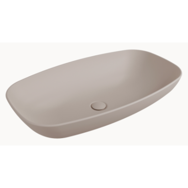 Flaminia Nuda 75x43 pastatomas ant stalviršio praustuvas, spalvų pasirinkimas 9 Flaminia Nuda 75x43 pastatomas ant stalviršio praustuvas, spalvų pasirinkimas 9