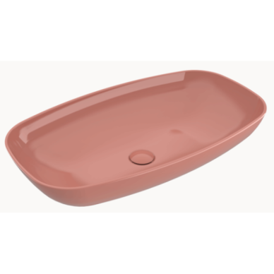 Flaminia Nuda 75x43 pastatomas ant stalviršio praustuvas, spalvų pasirinkimas 11 Flaminia Nuda 75x43 pastatomas ant stalviršio praustuvas, spalvų pasirinkimas 11