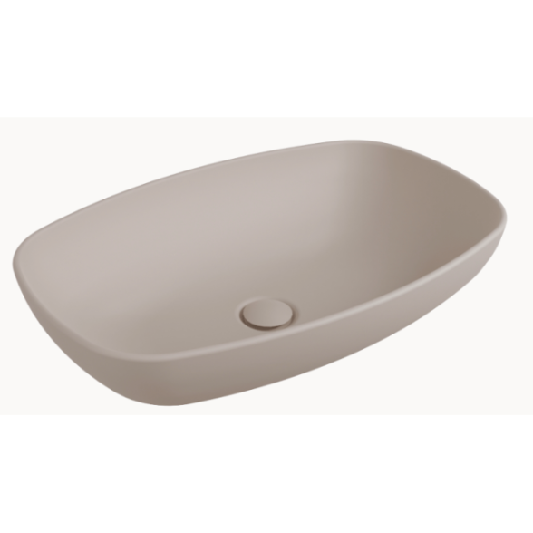Flaminia Nuda 60x39 pastatomas ant stalviršio praustuvas, spalvų pasirinkimas 10 Flaminia Nuda 60x39 pastatomas ant stalviršio praustuvas, spalvų pasirinkimas 10