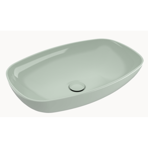 Flaminia Nuda 60x39 pastatomas ant stalviršio praustuvas, spalvų pasirinkimas 9 Flaminia Nuda 60x39 pastatomas ant stalviršio praustuvas, spalvų pasirinkimas 9