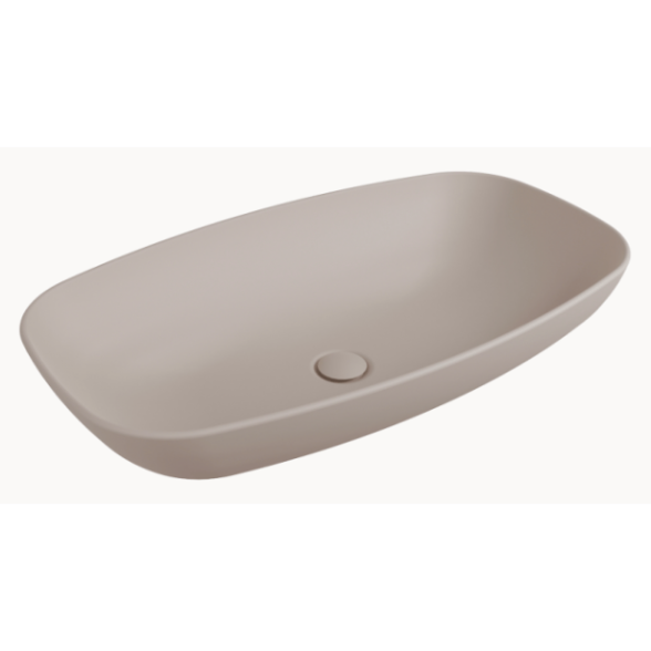 Flaminia Nuda 75x43 pastatomas ant stalviršio praustuvas, spalvų pasirinkimas 9 Flaminia Nuda 75x43 pastatomas ant stalviršio praustuvas, spalvų pasirinkimas 9