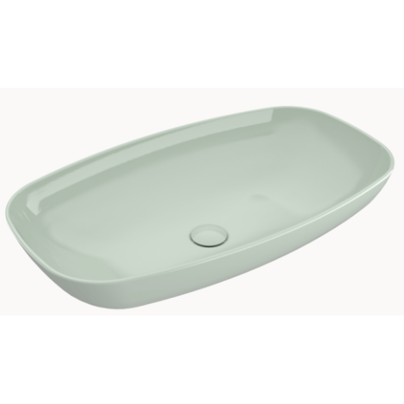 Flaminia Nuda 75x43 pastatomas ant stalviršio praustuvas, spalvų pasirinkimas 8 Flaminia Nuda 75x43 pastatomas ant stalviršio praustuvas, spalvų pasirinkimas 8