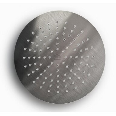 Nerūdijančio plieno spalvos dušo galva su laikikliu Paffoni Brushed Nickel Nerūdijančio plieno spalvos dušo galva su laikikliu Paffoni Brushed Nickel