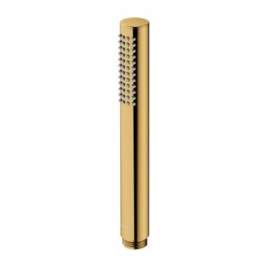 Aukso spalvos dušo galvutė Omnires MICROPHONE