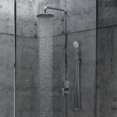 Omnires dušo galvos laikiklis iš sienos 40 cm Omnires dušo galvos laikiklis iš sienos 40 cm