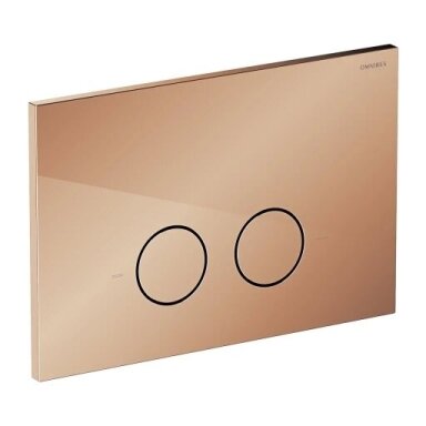 Omnires STRONGFRAME potinkinis rėmas su ECO nuleidimo sistema ir plieniniu mygtuku R45, poliruotas varis Omnires STRONGFRAME potinkinis rėmas su ECO nuleidimo sistema ir plieniniu mygtuku R45, poliruotas varis