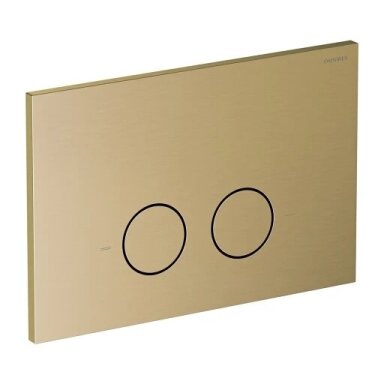 Omnires STRONGFRAME potinkinis rėmas su ECO nuleidimo sistema ir plieniniu mygtuku R45, šlifuota senovinė bronza Omnires STRONGFRAME potinkinis rėmas su ECO nuleidimo sistema ir plieniniu mygtuku R45, šlifuota senovinė bronza