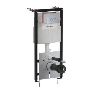 Omnires STRONGFRAME potinkinis rėmas su ECO nuleidimo sistema ir plieniniu mygtuku R45, šlifuotas nikelis Omnires STRONGFRAME potinkinis rėmas su ECO nuleidimo sistema ir plieniniu mygtuku R45, šlifuotas nikelis