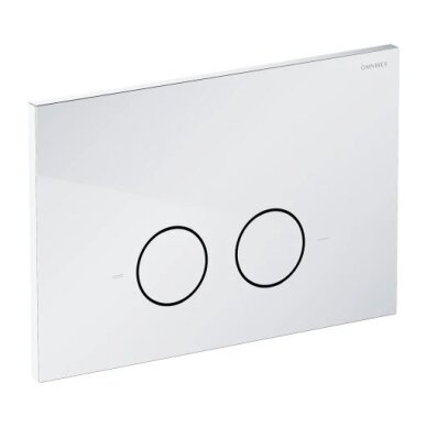Omnires STRONGFRAME potinkinis rėmas su ECO nuleidimo sistema ir plieniniu mygtuku R45, poliruotas chromas 1 Omnires STRONGFRAME potinkinis rėmas su ECO nuleidimo sistema ir plieniniu mygtuku R45, poliruotas chromas 1