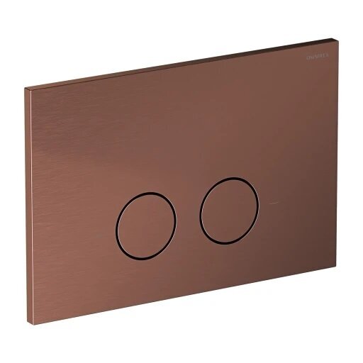 Omnires STRONGFRAME potinkinis rėmas su ECO nuleidimo sistema ir plieniniu mygtuku R45, šlifuotas senovinis varis 1 Omnires STRONGFRAME potinkinis rėmas su ECO nuleidimo sistema ir plieniniu mygtuku R45, šlifuotas senovinis varis 1