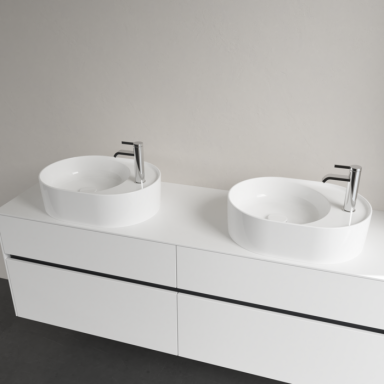Ovalus pastatomas ant stalviršio praustuvas Villeroy&Boch Collaro 51x38cm (su CeramicPlus danga) Ovalus pastatomas ant stalviršio praustuvas Villeroy&Boch Collaro 51x38cm (su CeramicPlus danga)