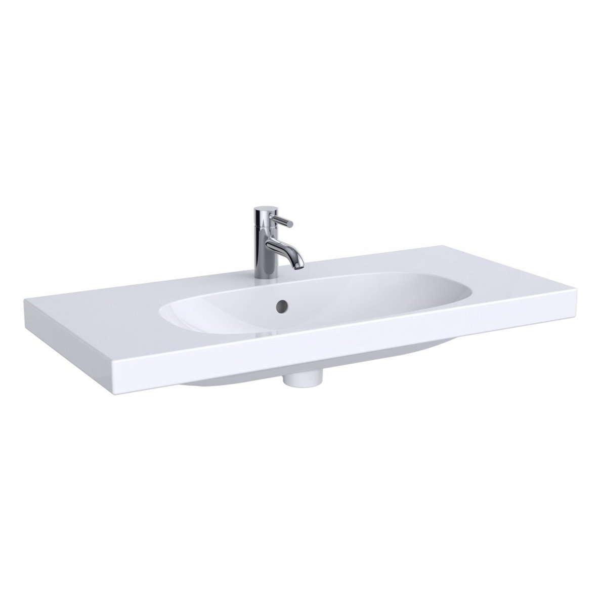 Pakabinamas praustuvas Geberit Acanto 90x42,2cm 1 Pakabinamas praustuvas Geberit Acanto 90x42,2cm 1
