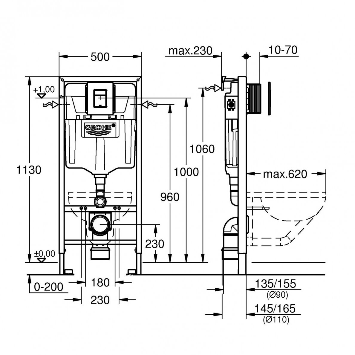 Pakabinamas WC komplektas Villeroy & Boch Subway 3.0 Twist-Flush C+ danga, chromo mygtukas 4 Pakabinamas WC komplektas Villeroy & Boch Subway 3.0 Twist-Flush C+ danga, chromo mygtukas 4