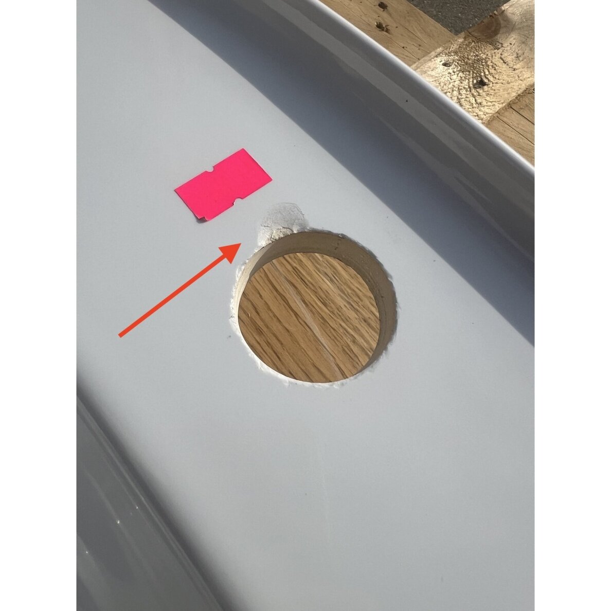 Pastatomas ant stalviršio praustuvas Alice Ceramica Lavabo Form Ovale 60x45 (BE GAMYKLINĖS PAKUOTĖS, SU MAŽU DEFEKTU) NR. 3 3
