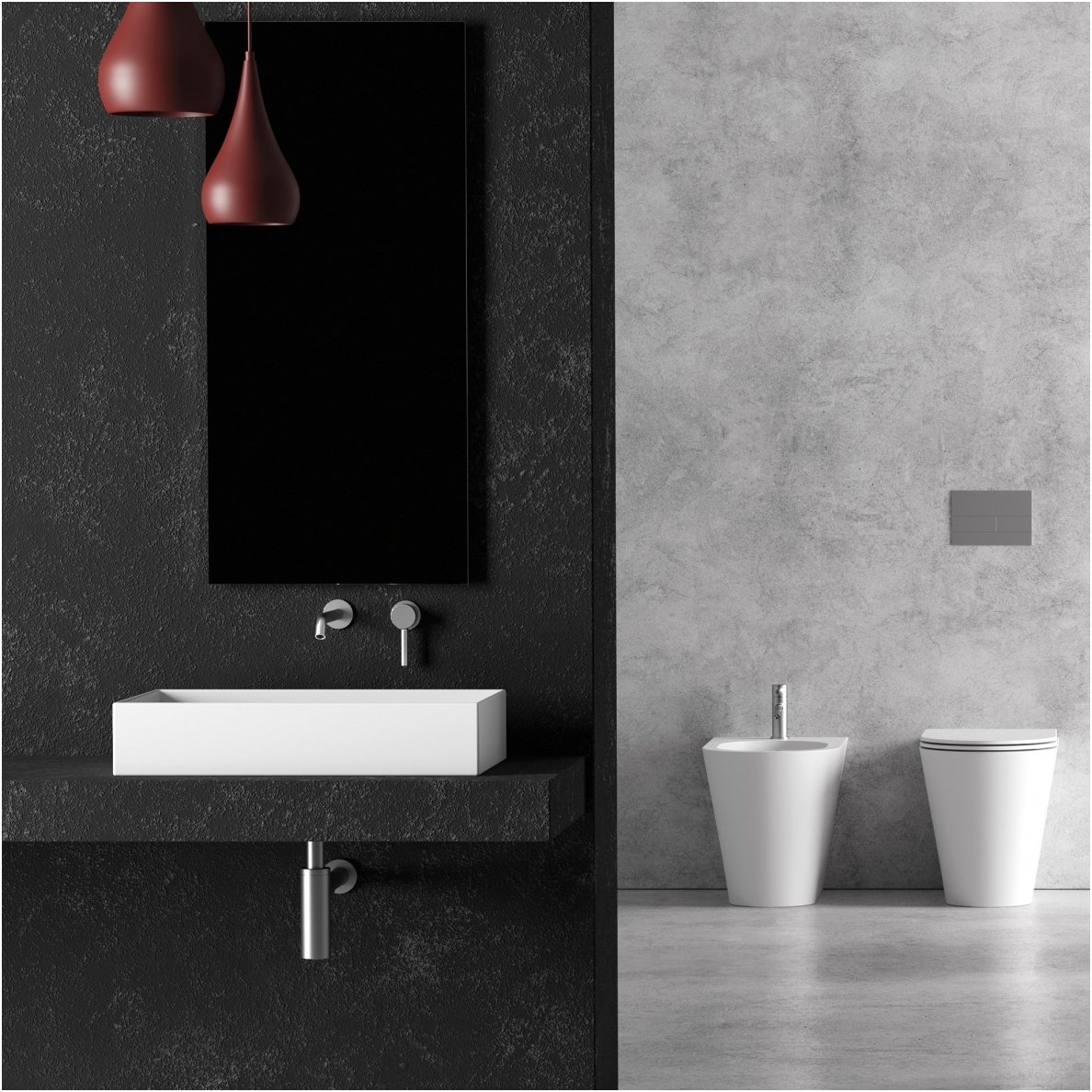 Pastatomas praustuvas Alice Ceramica Hide 600x370 mm 2 Pastatomas praustuvas Alice Ceramica Hide 600x370 mm 2