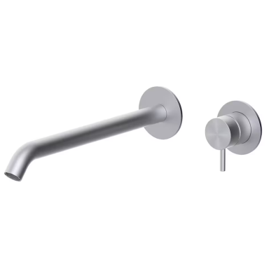 Paffoni Inox nerūdijančio plieno potinkinis maišytuvas praustuvui, 250mm Paffoni Inox nerūdijančio plieno potinkinis maišytuvas praustuvui, 250mm