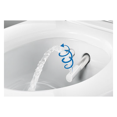 Pakabinamas klozetas Geberit AquaClean Alba su apiplovimo funkcija Pakabinamas klozetas Geberit AquaClean Alba su apiplovimo funkcija