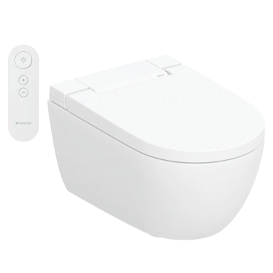 Pakabinamas klozetas Geberit AquaClean Alba su apiplovimo funkcija Pakabinamas klozetas Geberit AquaClean Alba su apiplovimo funkcija