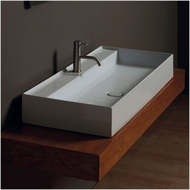 Praustuvas Alice Ceramica HIDE 100x45 Praustuvas Alice Ceramica HIDE 100x45