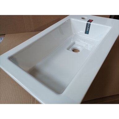 Pakabinamas praustuvas Karag ISIK60 su skyle maišytuvui 60 cm Pakabinamas praustuvas Karag ISIK60 su skyle maišytuvui 60 cm