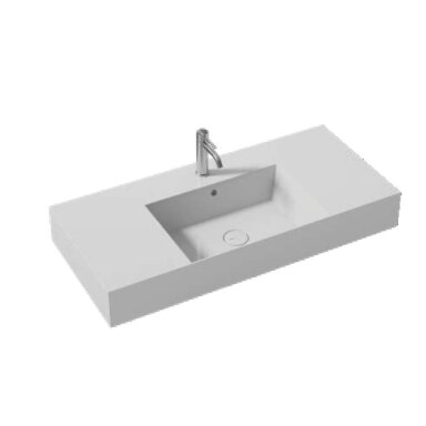Pakabinamas/pastatomas ant stalviršio praustuvas Alice Ceramica Lavabo Spy 101 x 46 cm Plan DS Pakabinamas/pastatomas ant stalviršio praustuvas Alice Ceramica Lavabo Spy 101 x 46 cm Plan DS