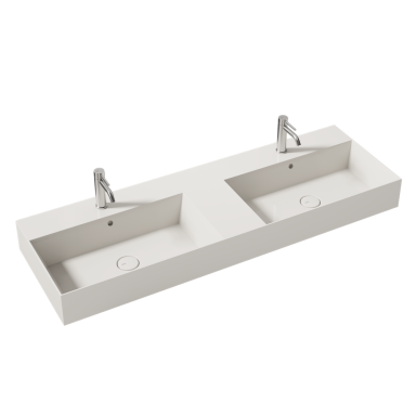 Pakabinamas/pastatomas ant stalviršio praustuvas Alice Ceramica Lavabo Spy 141 x 46 cm Pakabinamas/pastatomas ant stalviršio praustuvas Alice Ceramica Lavabo Spy 141 x 46 cm