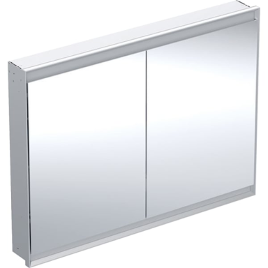 Paslėptojo montažo Geberit ONE veidrodinė spintelė su ComfortLight ir dvejomis durelėmis, plotis 120 cm, 120W Paslėptojo montažo Geberit ONE veidrodinė spintelė su ComfortLight ir dvejomis durelėmis, plotis 120 cm, 120W