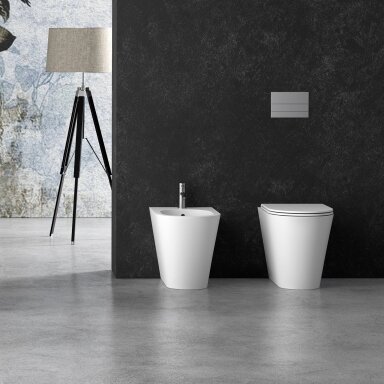 Pastatoma Bidė Alice Ceramica HIDE Round Pastatoma Bidė Alice Ceramica HIDE Round