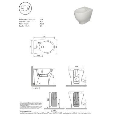 Pastatoma bidė SDR Fox