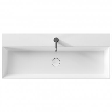 Pastatomas ant stalviršio praustuvas Alice Ceramica Lavabo Spy 101x46 34350101 Pastatomas ant stalviršio praustuvas Alice Ceramica Lavabo Spy 101x46 34350101