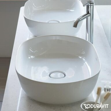 Pastatomas ant stalviršio praustuvas Duravit LUV 60x40 cm