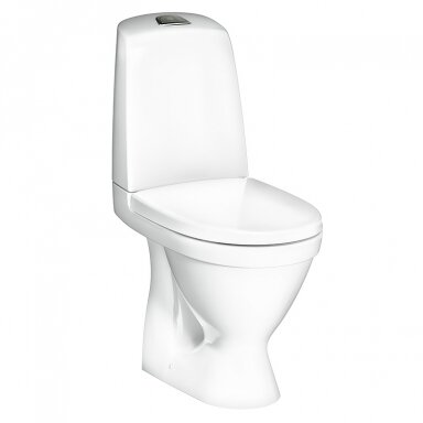 Pastatomas klozetas Gustavsberg 1510 NAUTIC HYGIENIC FLUSH su CERAMIC PLUS danga