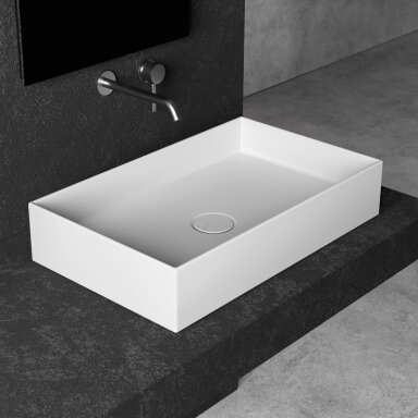 Pastatomas praustuvas Alice Ceramica Hide 600x370 mm Pastatomas praustuvas Alice Ceramica Hide 600x370 mm