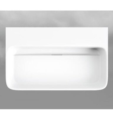 Pastatomas akmens masės praustuvas PAA Quadro Glossy Alpine White 700 x 430 Pastatomas akmens masės praustuvas PAA Quadro Glossy Alpine White 700 x 430