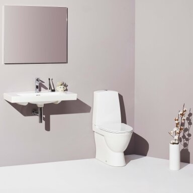 Pastatomas unitazas Laufen Pro Nordic Rimless su LCC danga ir su softclose dangčiu