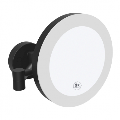 Pakabinamas kosmetinis veidrodis su LED apšvietimu Bemeta Dark 116101770