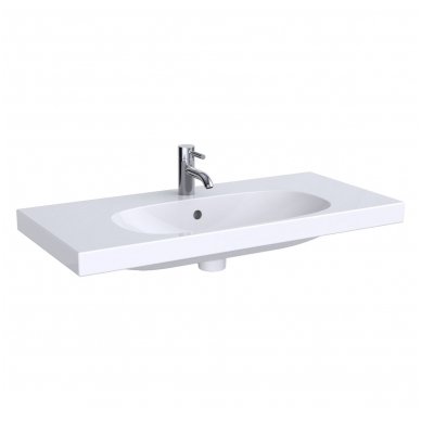Pakabinamas praustuvas Geberit Acanto 90x42,2cm 1 Pakabinamas praustuvas Geberit Acanto 90x42,2cm 1