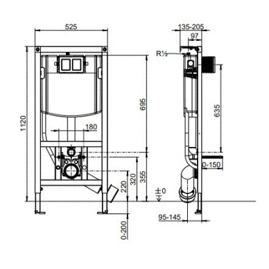 Pakabinamas WC komplektas Villeroy & Boch Subway 3.0 Twist-Flush C+ danga, chromo mygtukas 5 Pakabinamas WC komplektas Villeroy & Boch Subway 3.0 Twist-Flush C+ danga, chromo mygtukas 5
