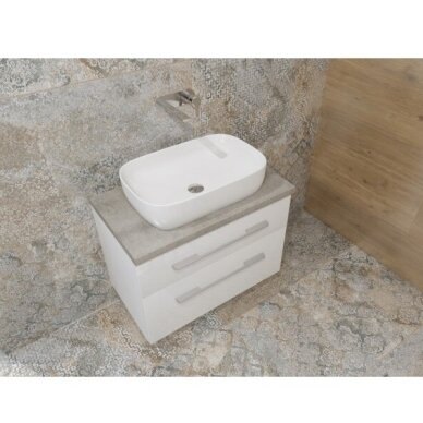 Pastatomas ant stalviršio praustuvas LaVita Alava Slim 1 Pastatomas ant stalviršio praustuvas LaVita Alava Slim 1